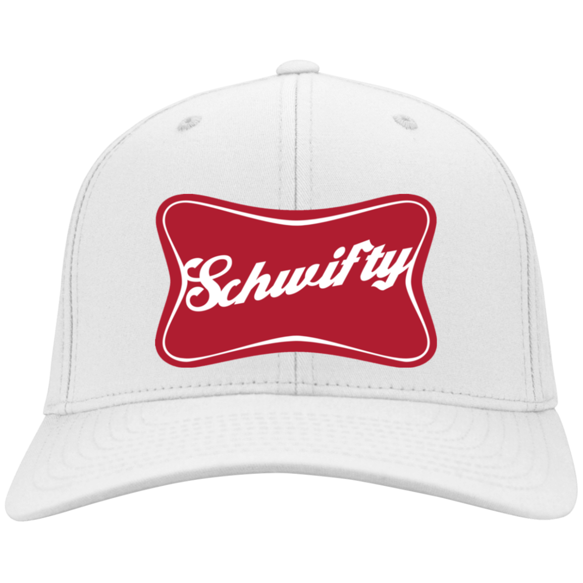 Schwifty Embroidered Flex Fit Twill Baseball Cap