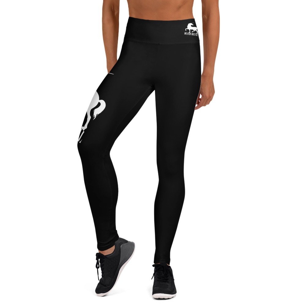 Death Metal Unicorn - Yoga Leggings - Image 6