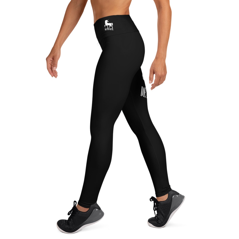 Death Metal Unicorn - Yoga Leggings - Image 7